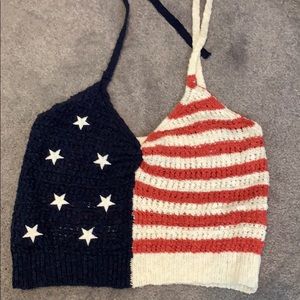 a american eagle tank top or 4th if july